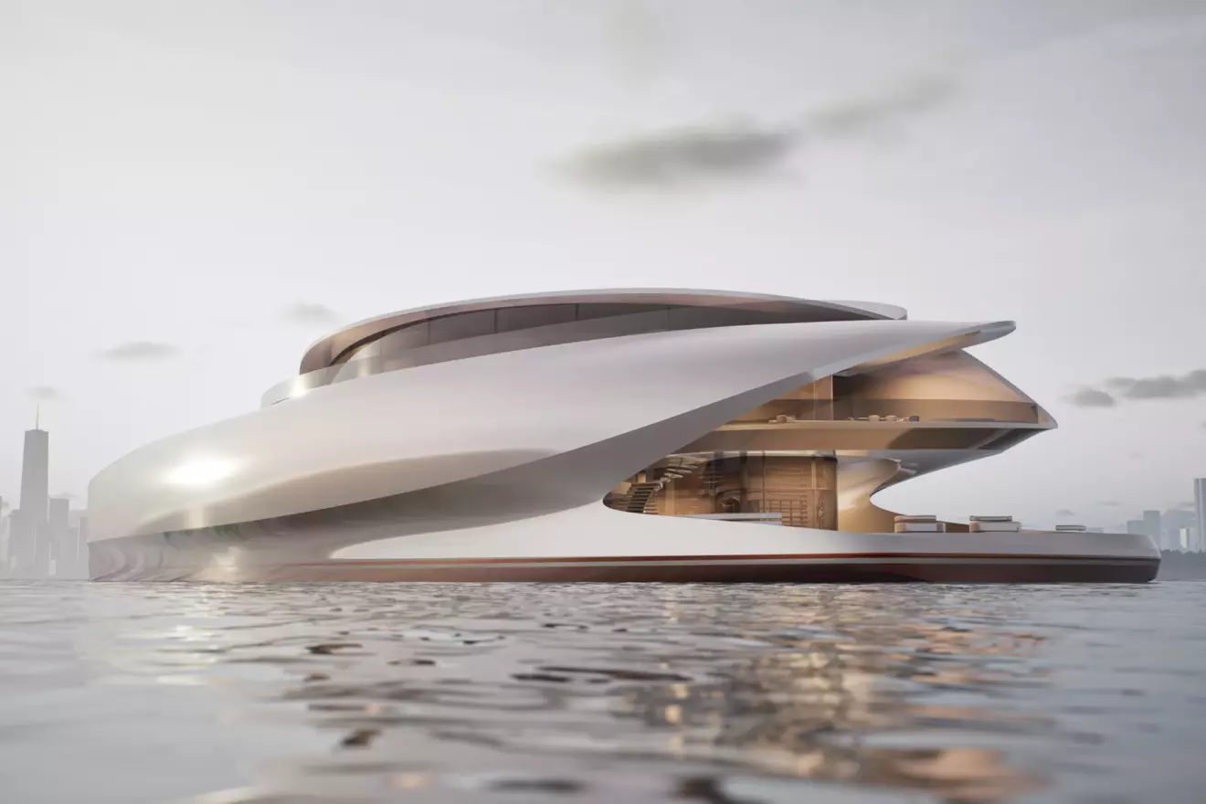 oceanco superyacht lily back view
