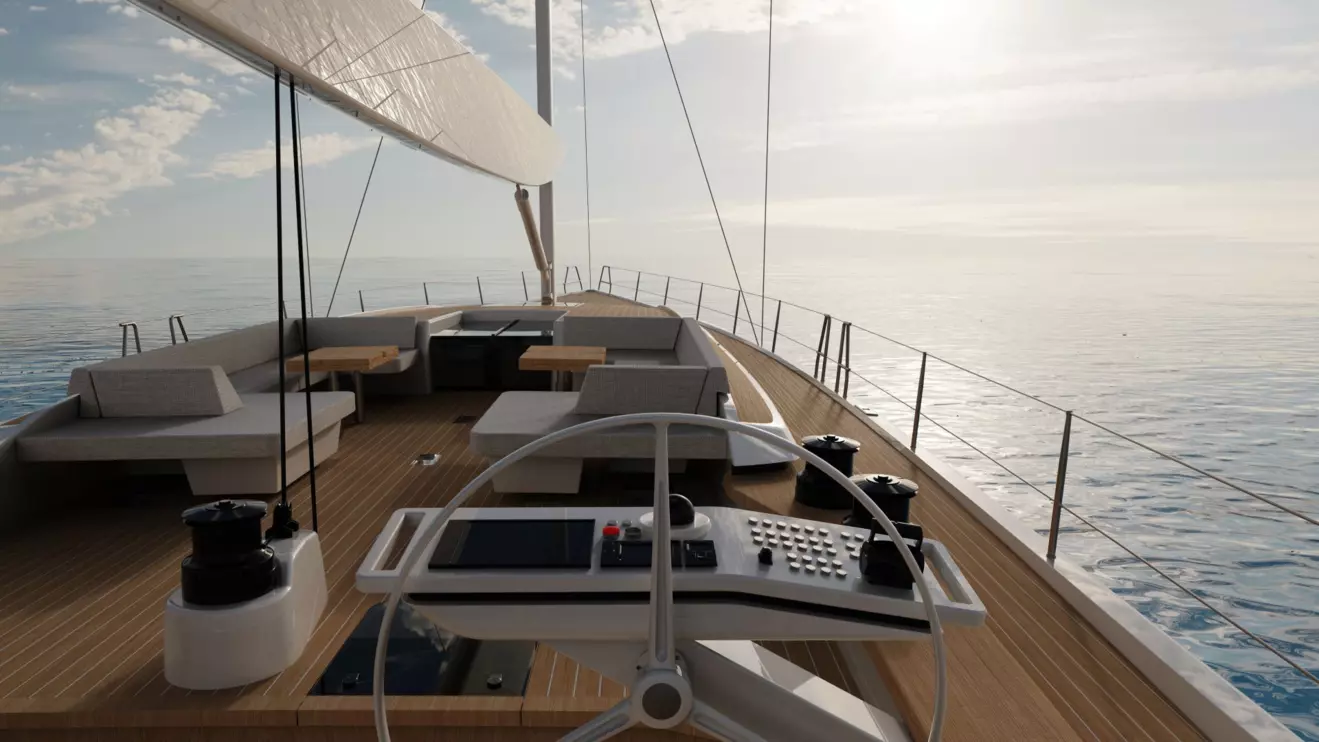 Swan 80 deck