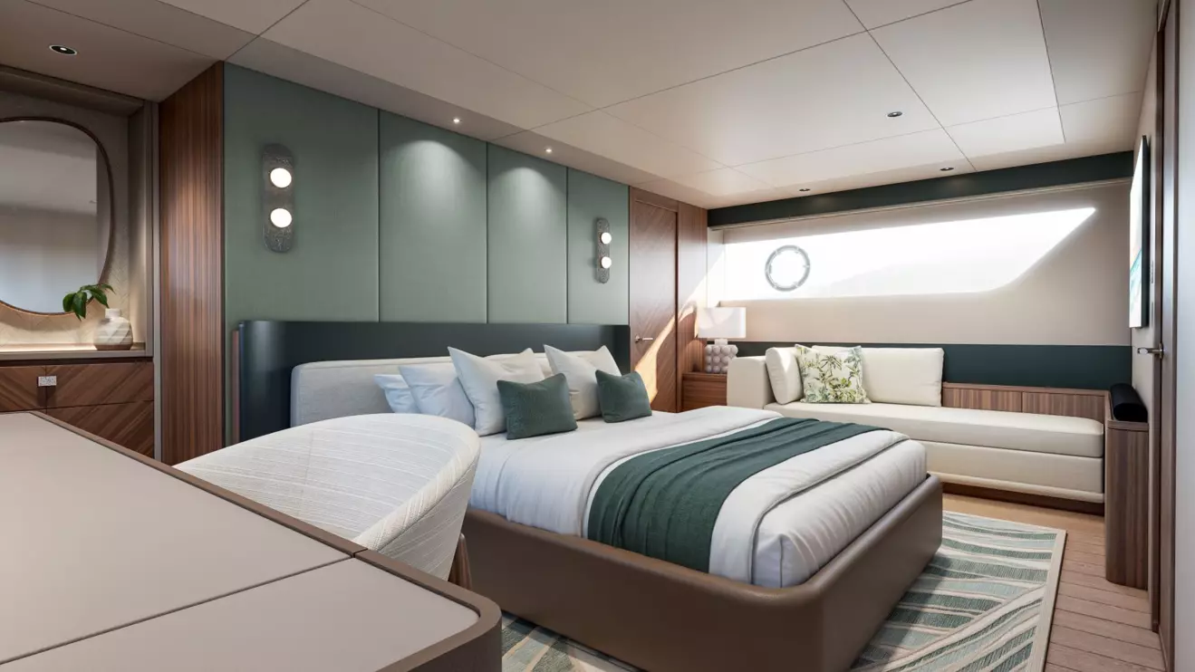 Sunseeker 74 Ocean owner cabin