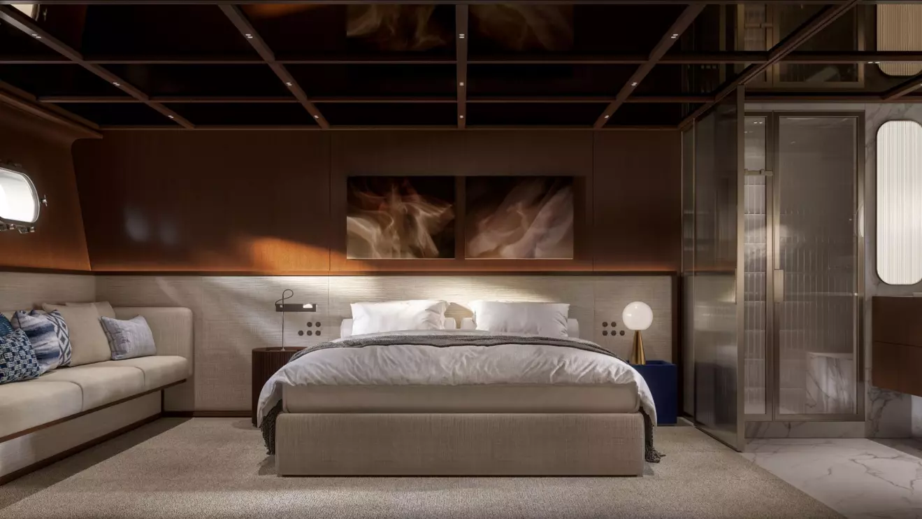 Sanlorenzo SHE owner cabin