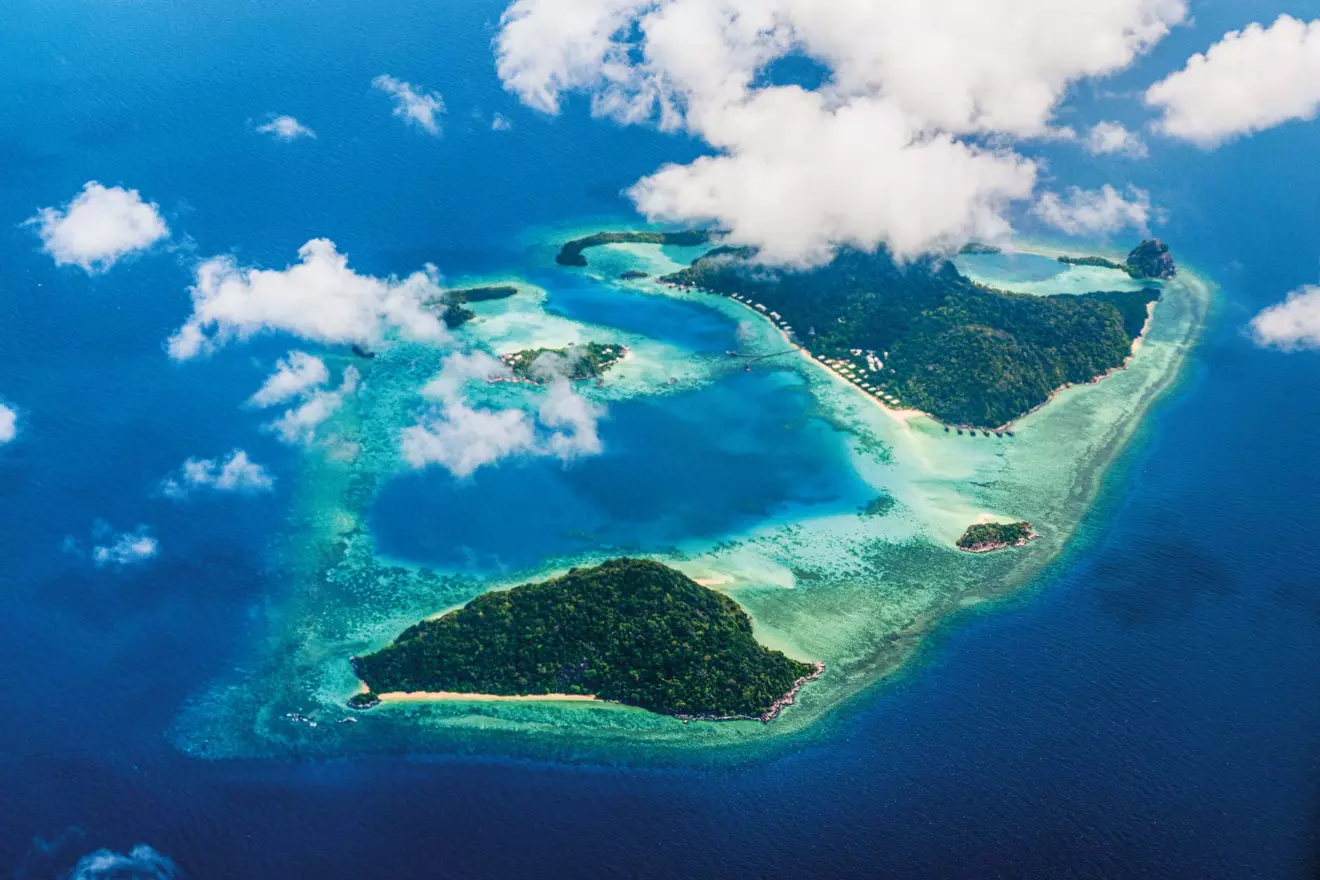Anambas Archipelago in Indonesia