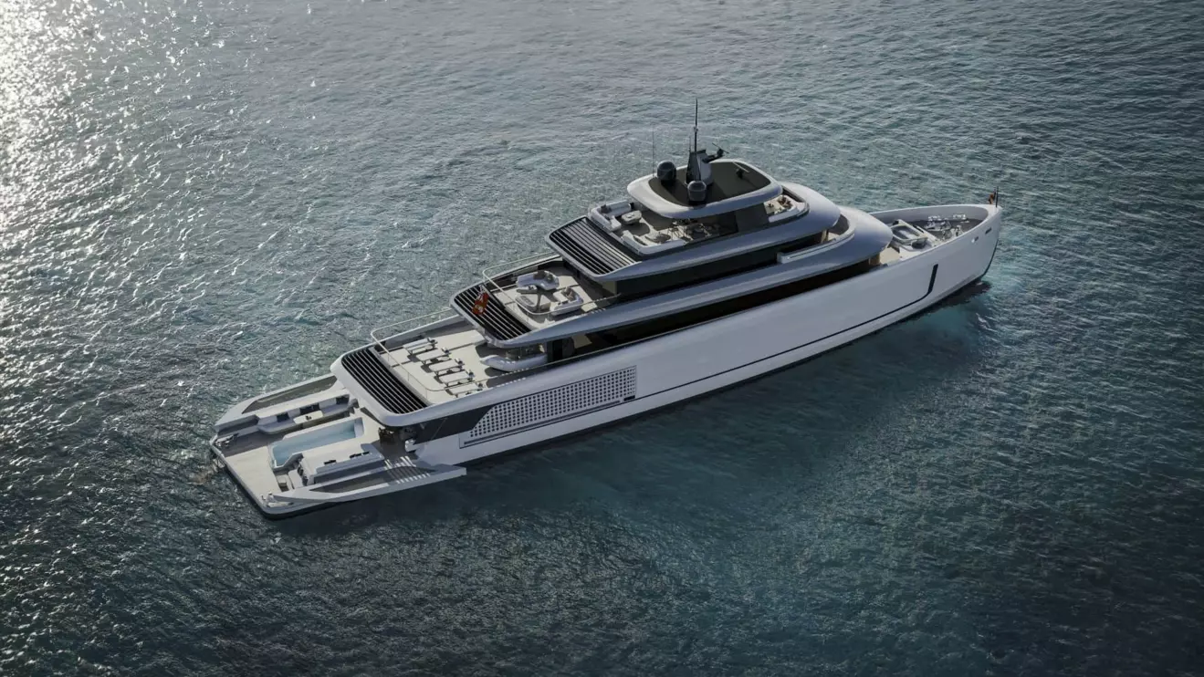 Benetti B.Yond 55M Aerial view