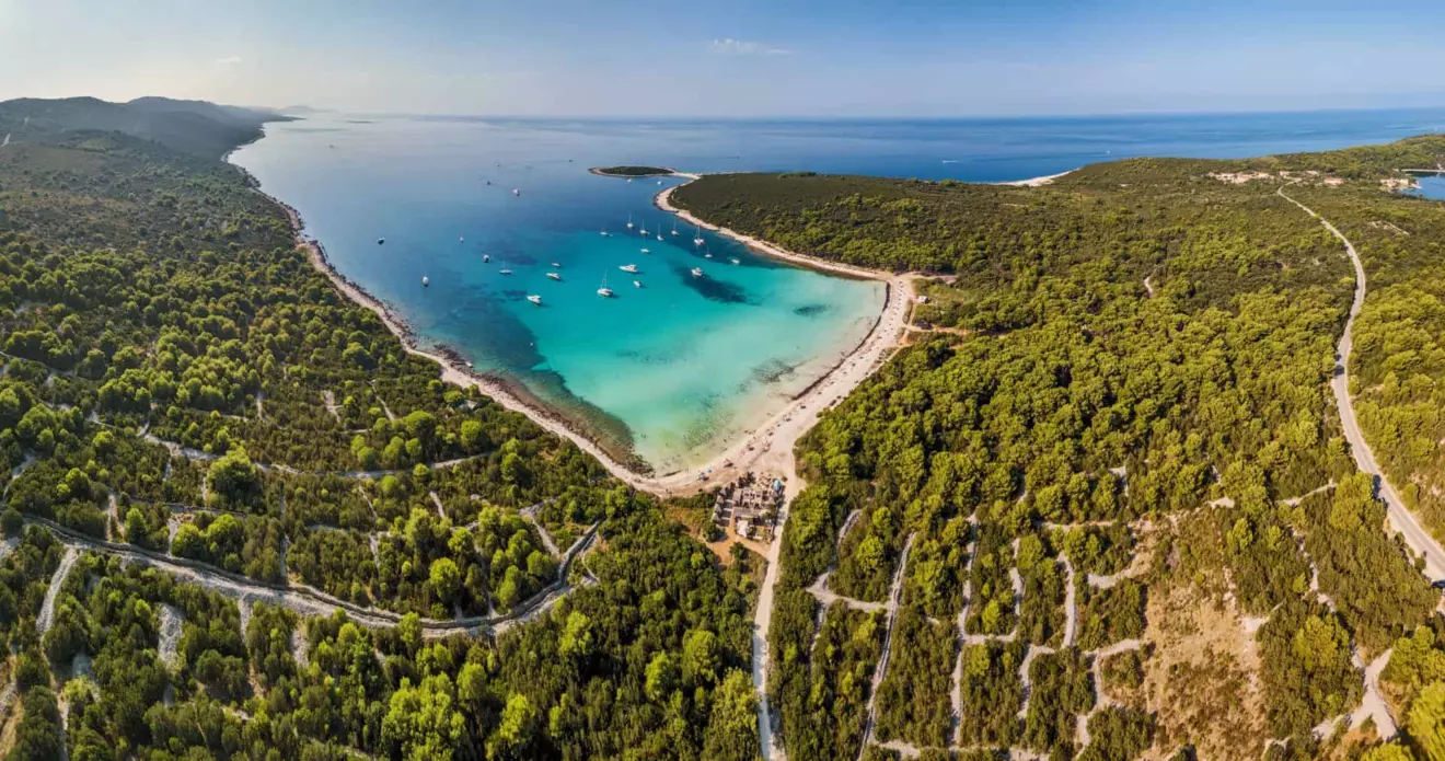 Sakarun beach, Dugi otok