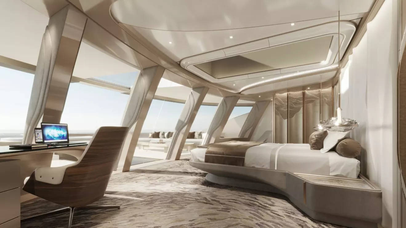Feadship Slice owner stateroom