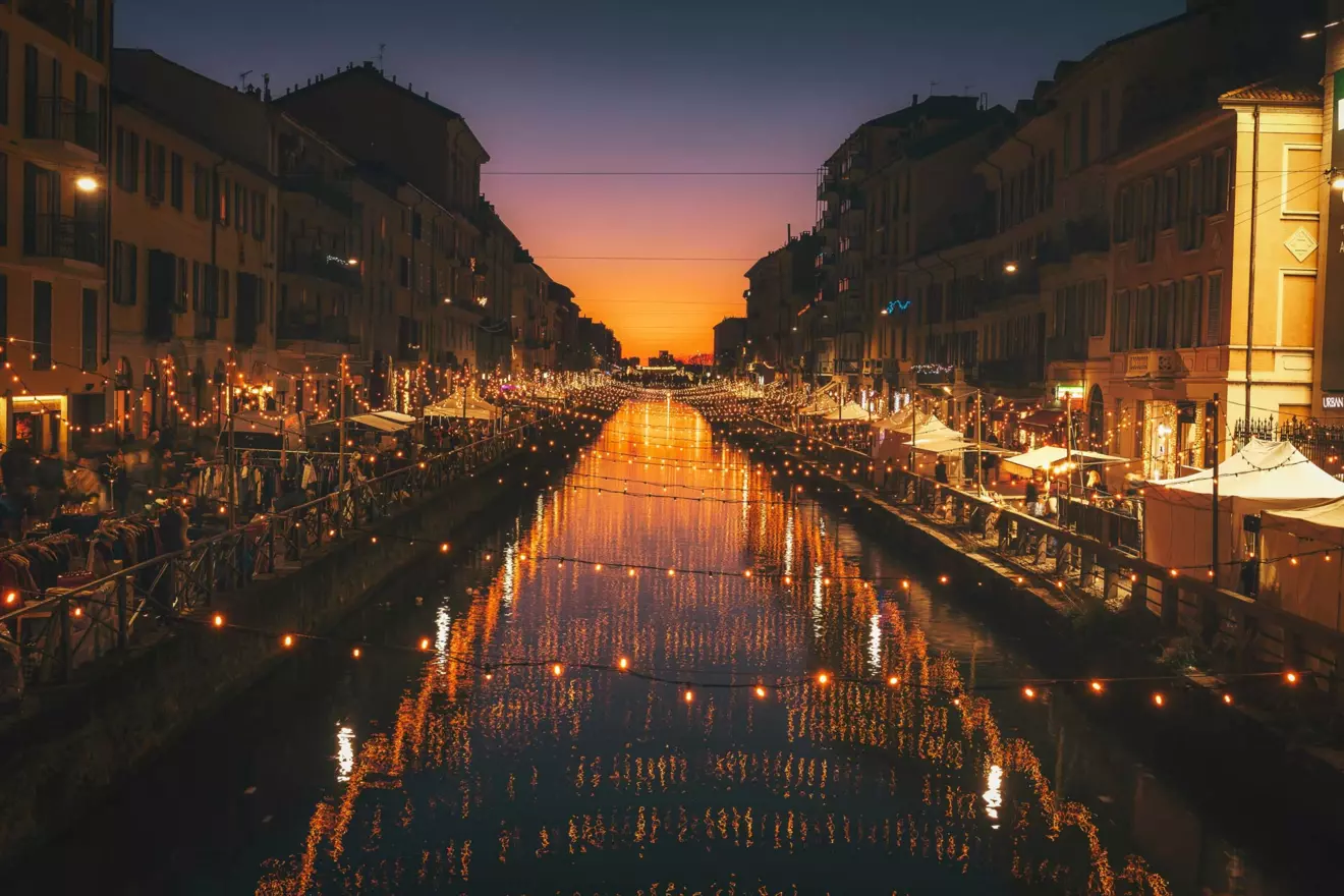 milano Navigli, the canal district