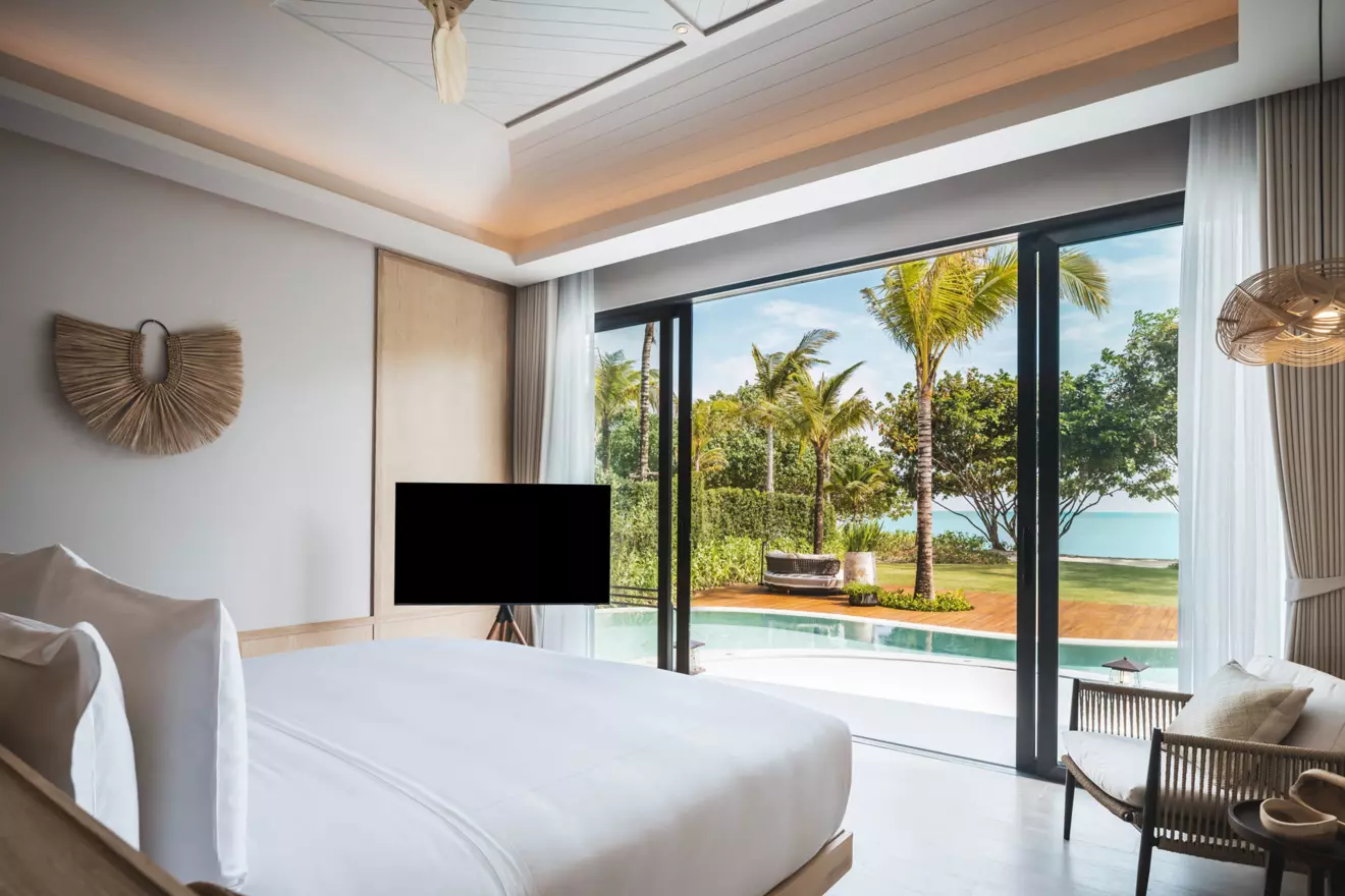 Anantara Koh Yao Yai Resort & Villas, bedroom