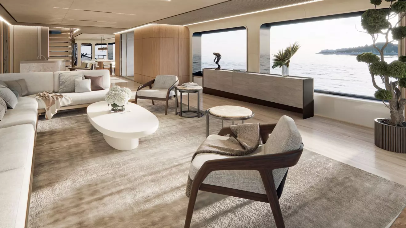Benetti B.Now 52M salon