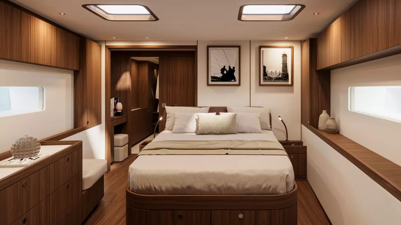 Swan 73 cabin