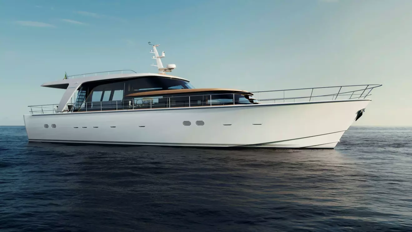 Sanlorenzo SHE front side view