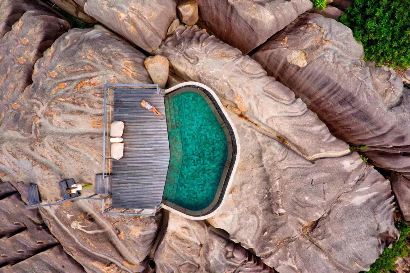 Six Senses Zil Pasyon, pool