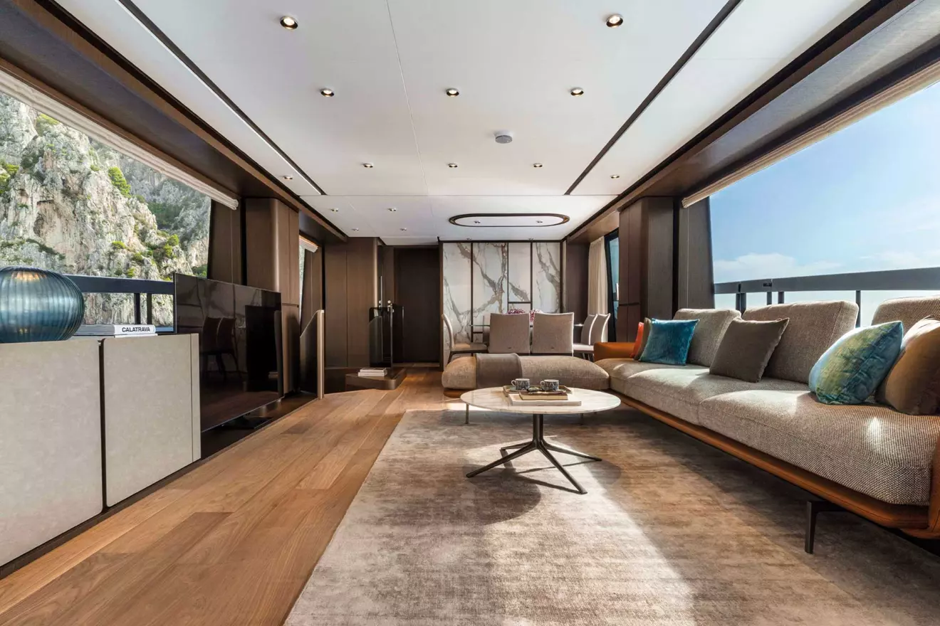 Ferretti Yachts 860 salon