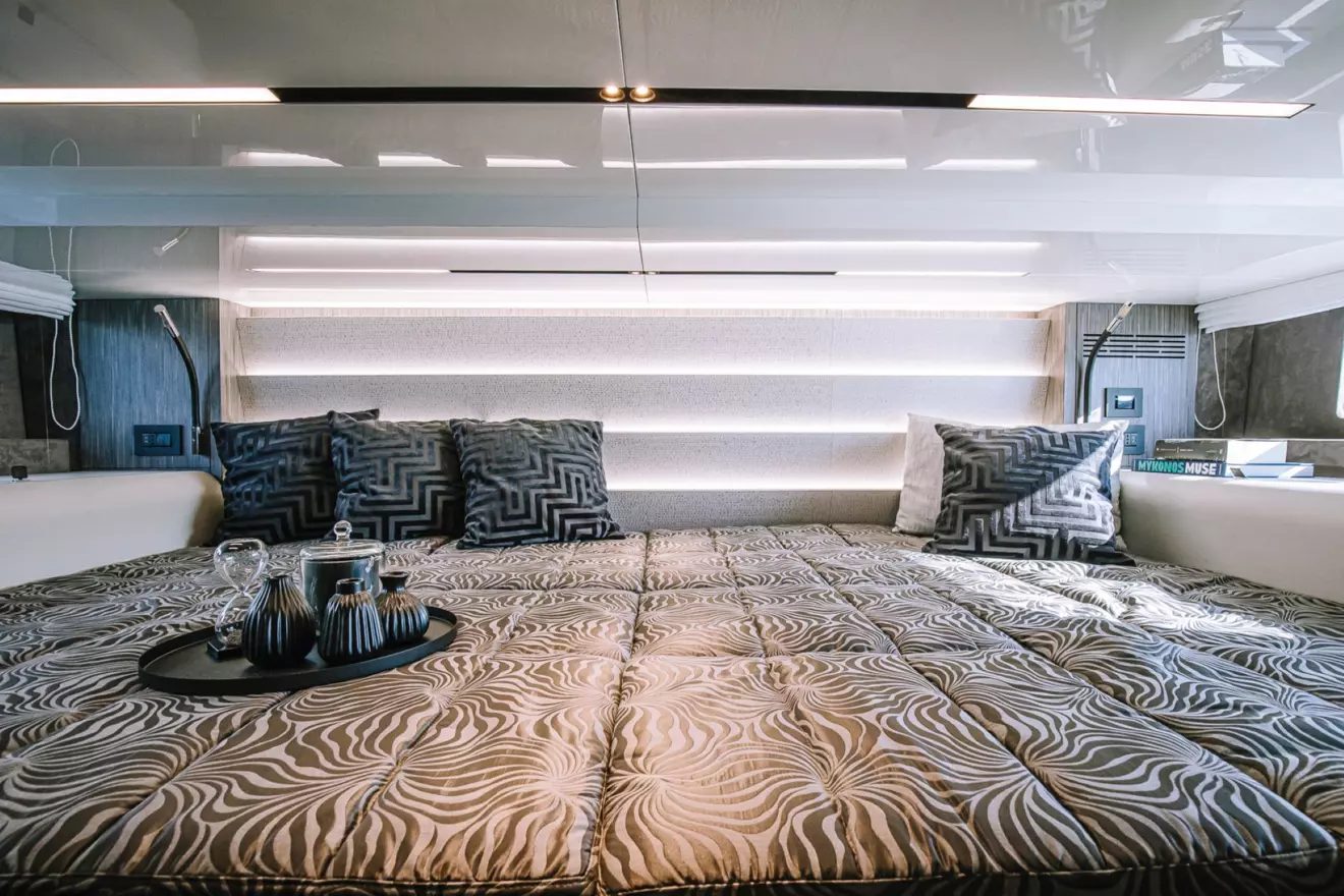 Cranchi A46 Luxury Tender - master cabin.JPG