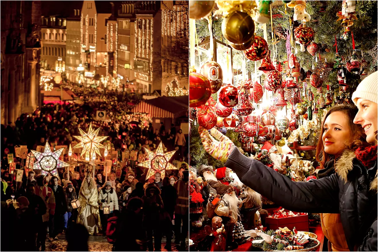 fairy-tale Christmas markets Europe,  Nuremberg, Germany