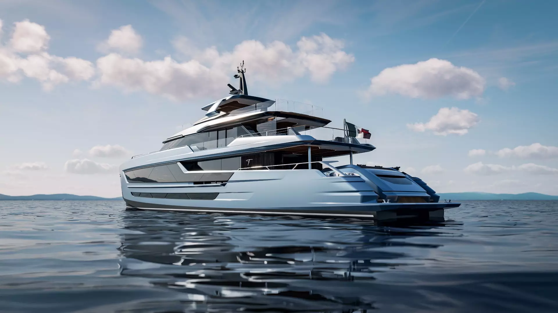 Tuxedo Yachting House Unveils All-Aluminum 40m Superyacht Ceccarelli