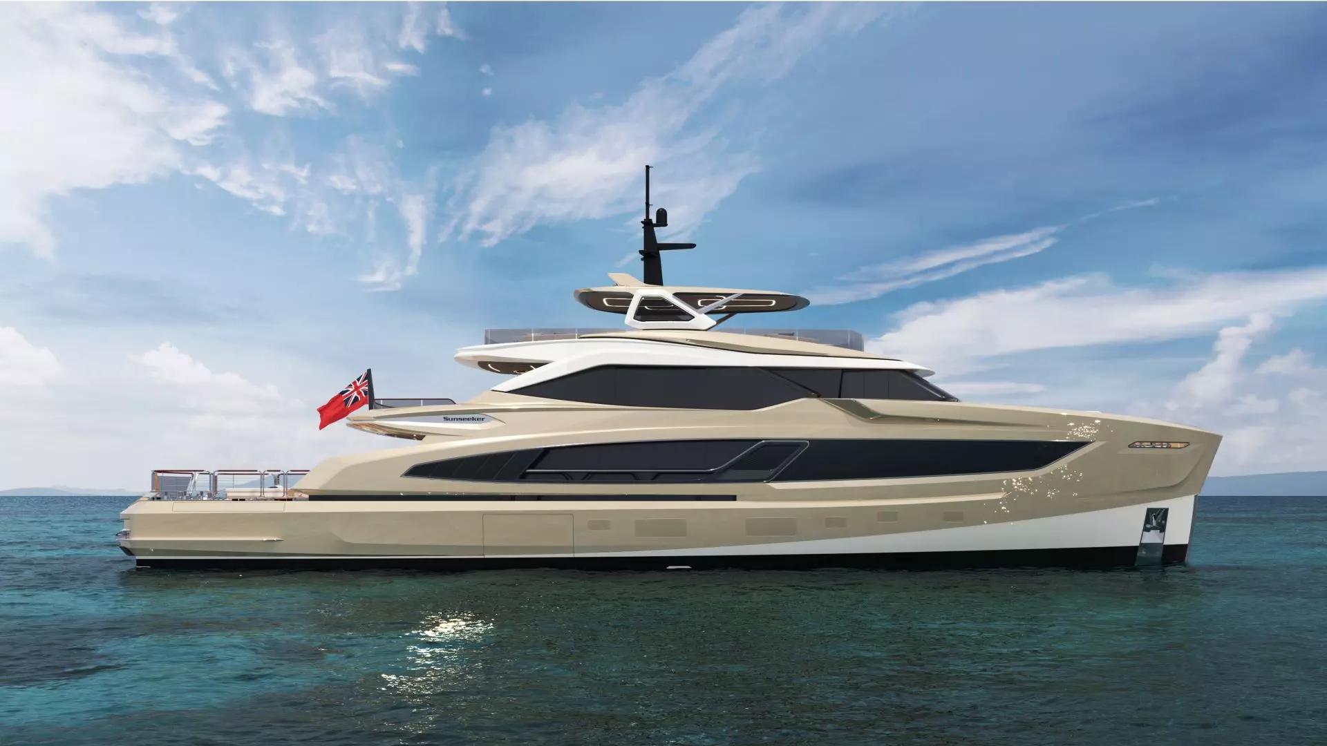 Sunseeker Unveils 40M Superyacht with Francesco Paszkowski