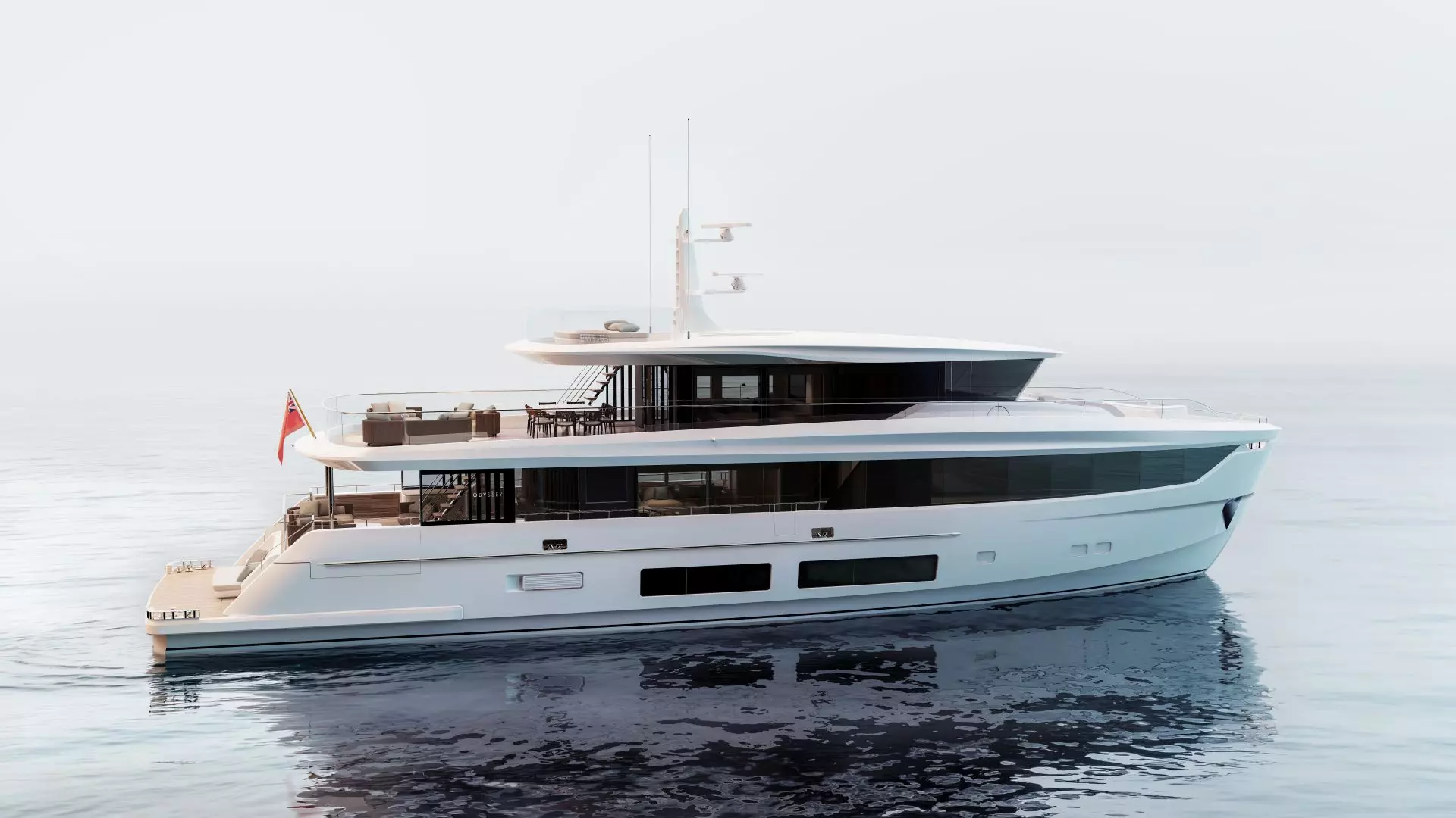Princess Yachts Reveals First Images of New 33-Metre Odyssey 108