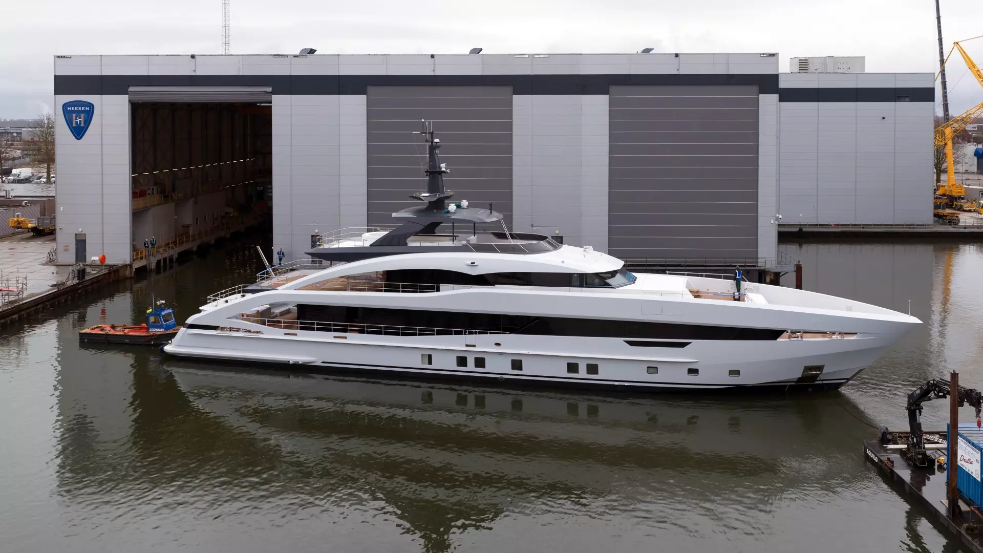 Heesen Launches 50-Metre Project Sophia