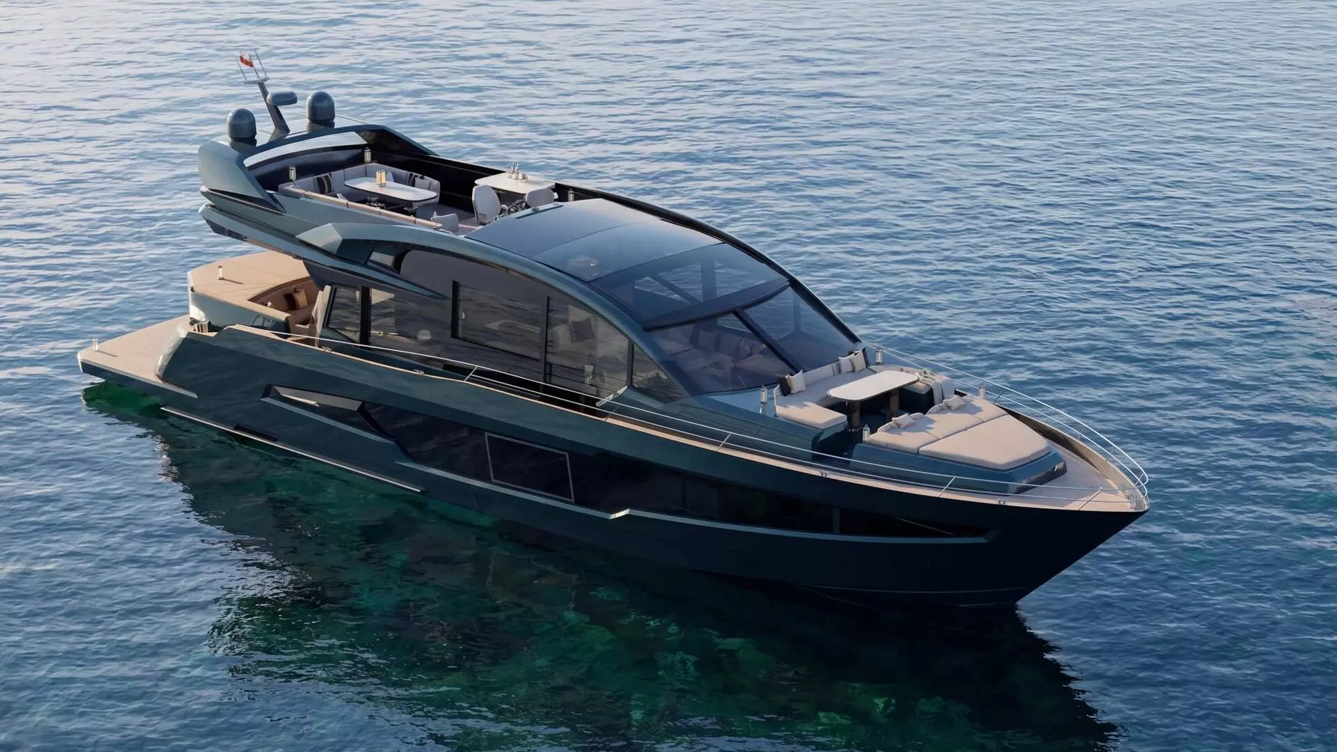 Galeon 700 Sky Unveils a New Mediterranean-Inspired Interior